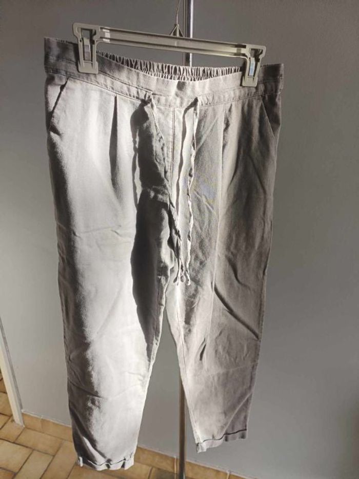 pantalon lin