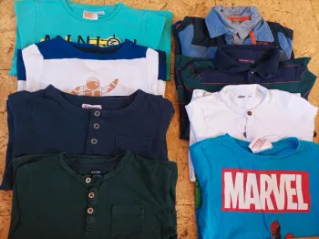 Lots de tee-shirts longue manche