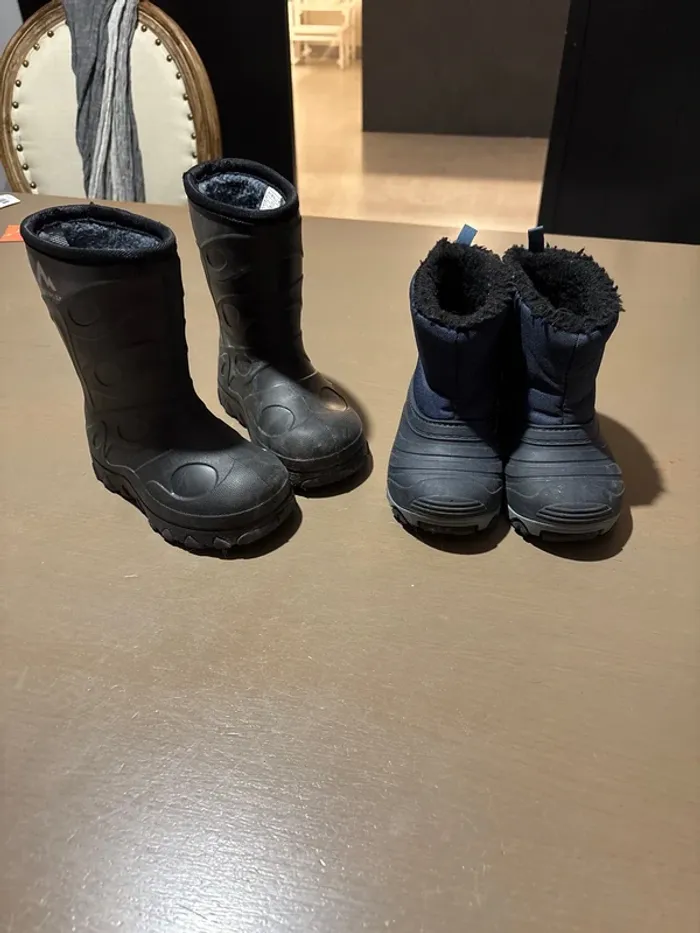 2 paires d’après-ski 23/24