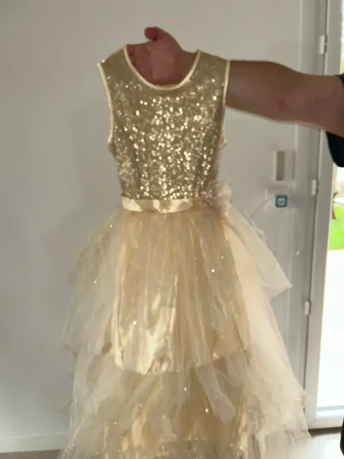 Déguisement fille princesse 8/10 ans - photo numéro 6