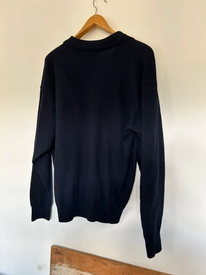 Lacoste pull laine col boutonné - photo numéro 4