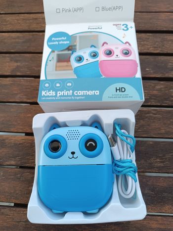 📸 Appareil photo imprimante pour enfants - Neuf