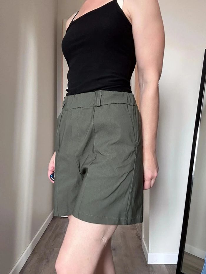 E&F Short d'été kaki – Taille 36 – Neuf avec étiquettes - photo numéro 14