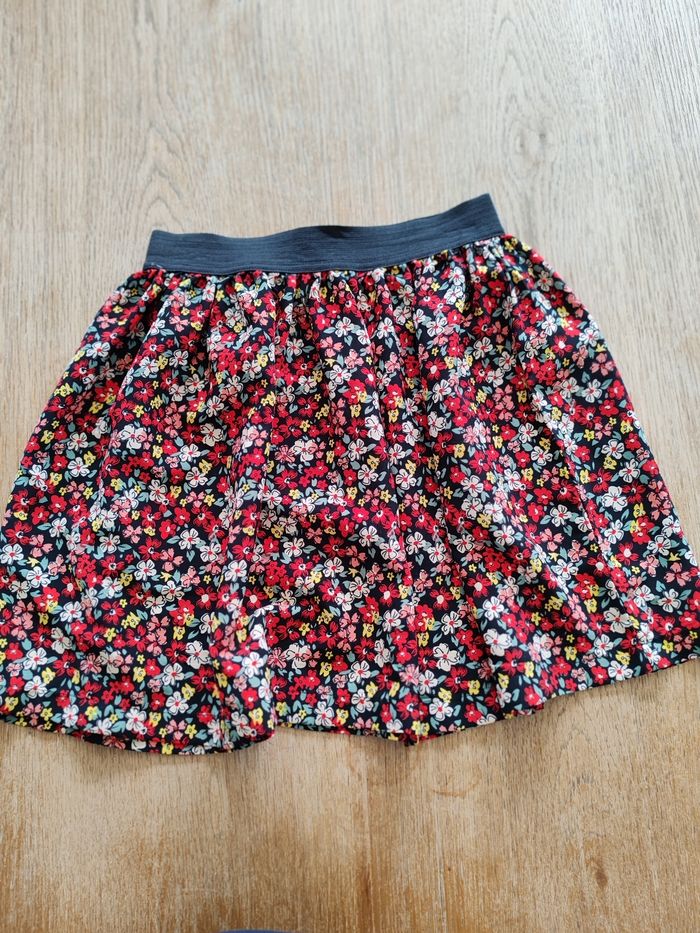 Jupe fleurie