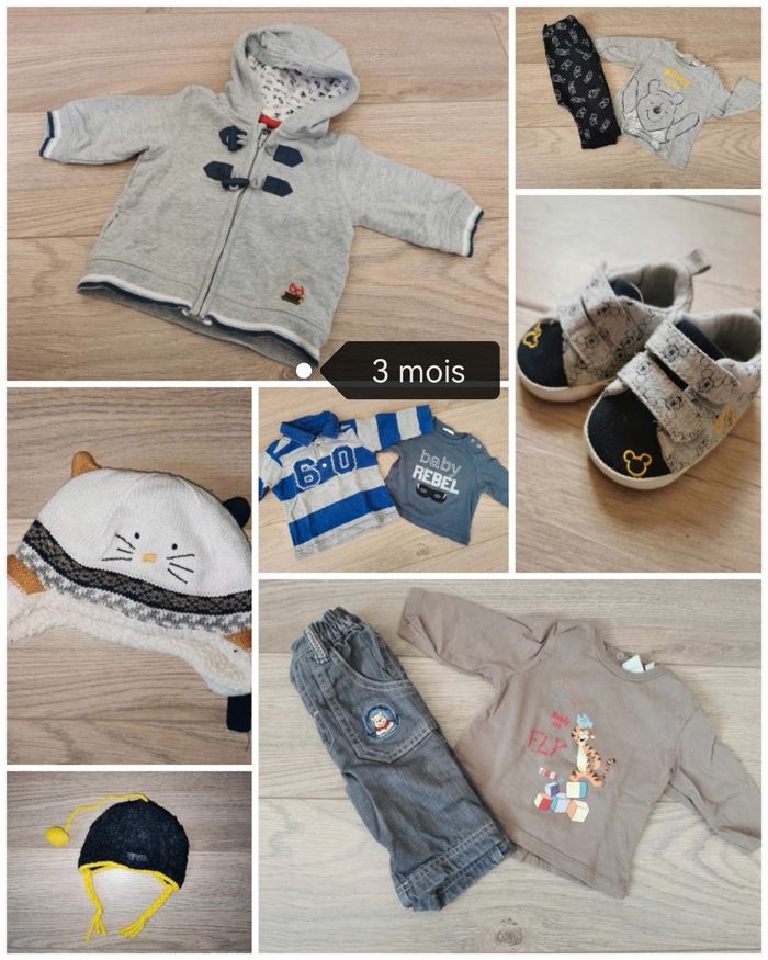 Lot garçon 3 mois
