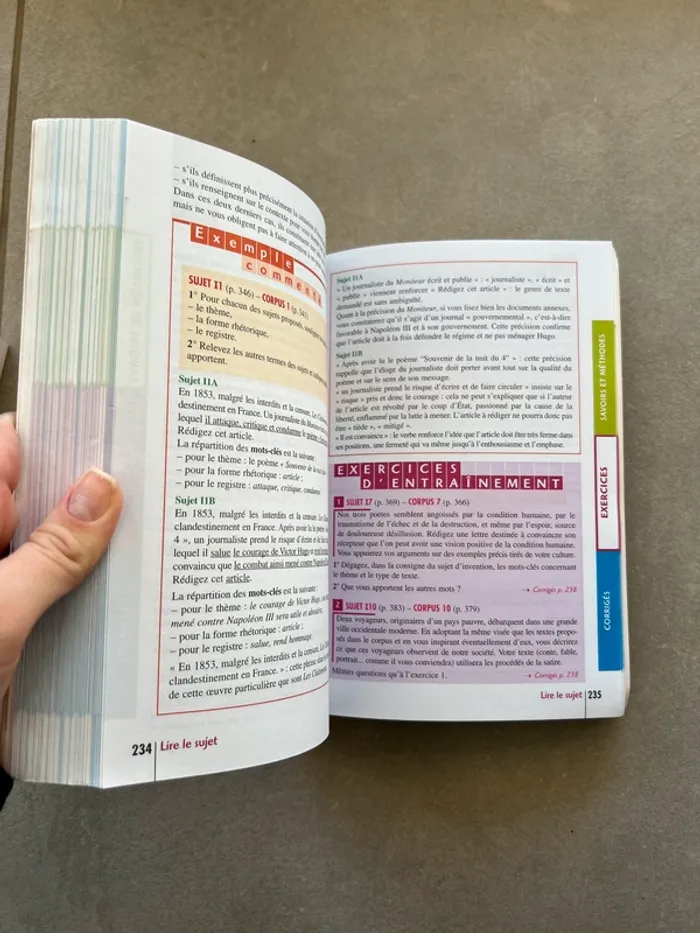 Lot de 2 Livres Annales Bac Français - photo numéro 5