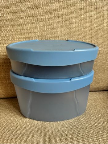 lot 2 boîtes tupperware
