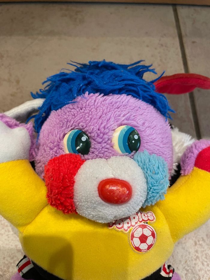Peluche Popples football (vintage) - photo numéro 4