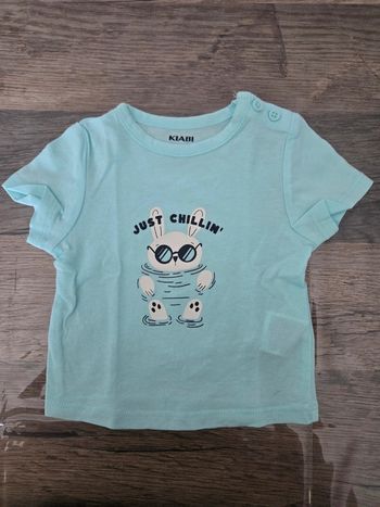Tee shirt bleu