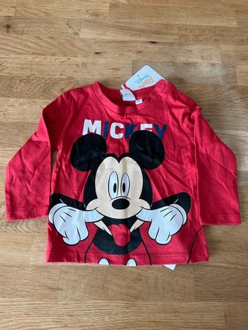 tee shirt manche longue mickey disney