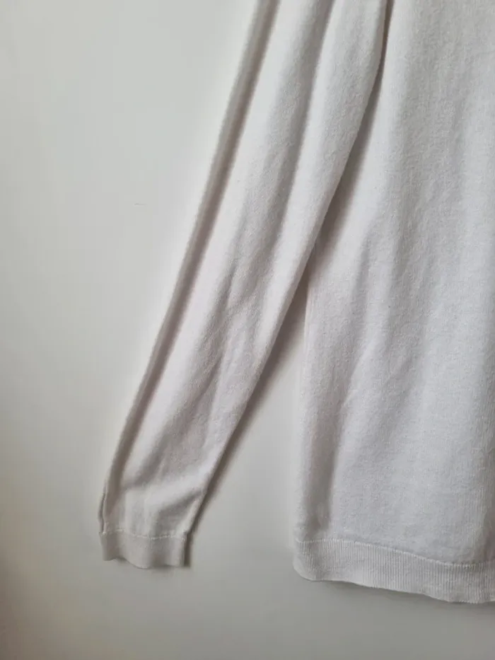 Pull col roulé blanc Esprit - photo numéro 11