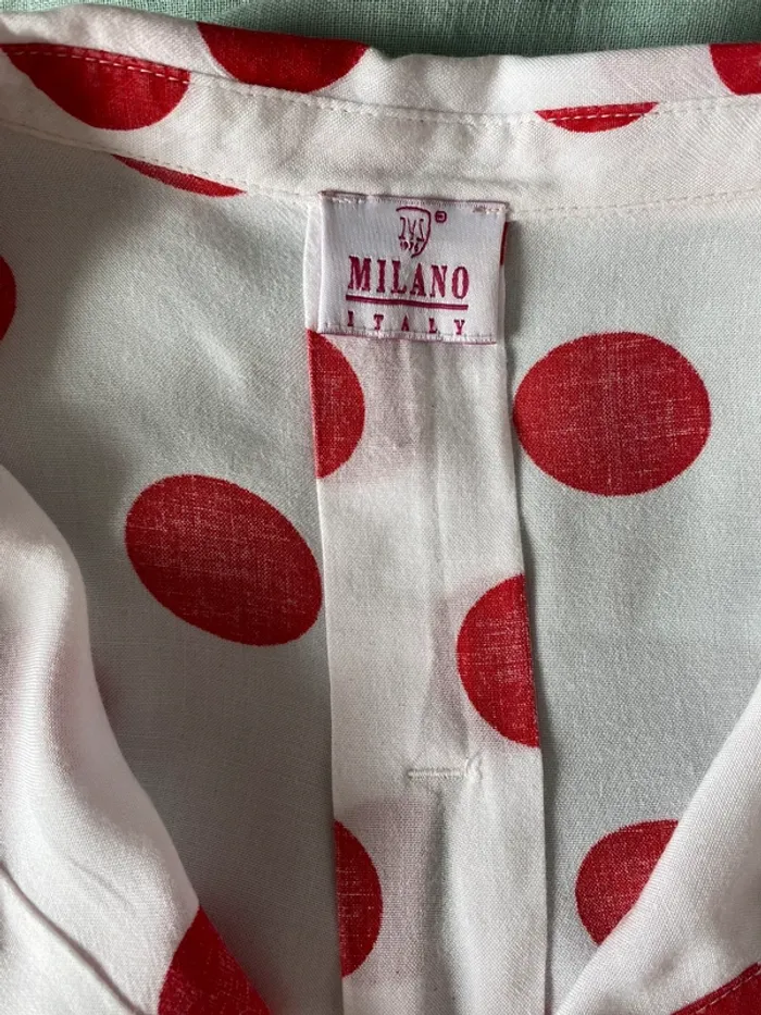 Chemise à pois vintage - photo numéro 7