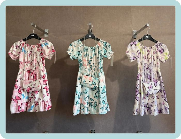 Robe à papillons violets - photo numéro 4