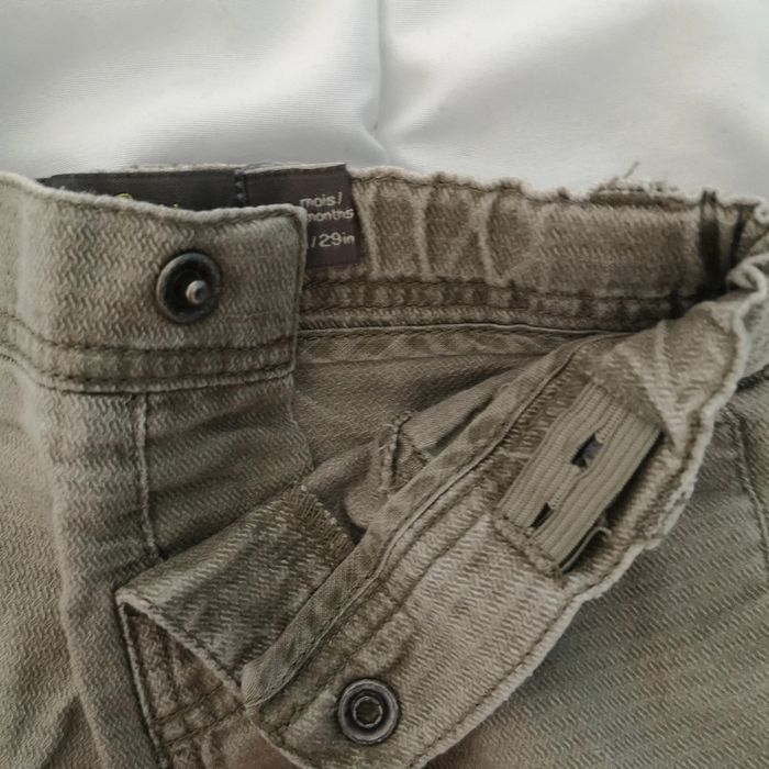 Bermuda léger, kaki, 12 mois - photo numéro 3