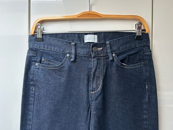 Pantalon en jean bleu Laura Clément - Taille 36/38 - photo numéro 2