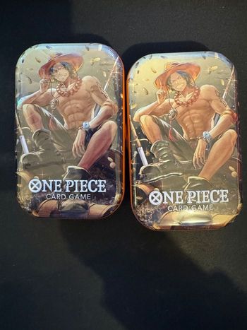Lot de 2 One piece mini tins OP13 ace