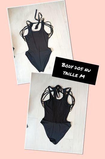Body dos nu taille M 