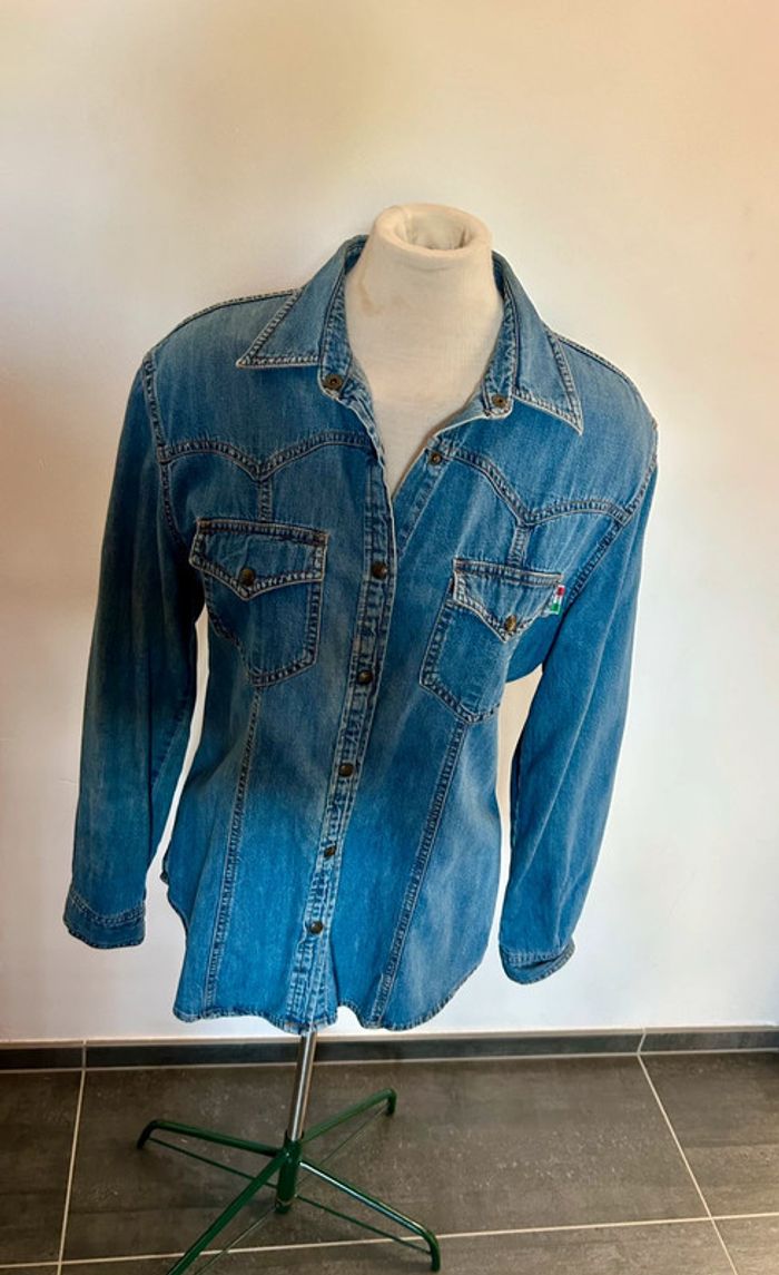 Chemise en jeans Moschino - photo numéro 3