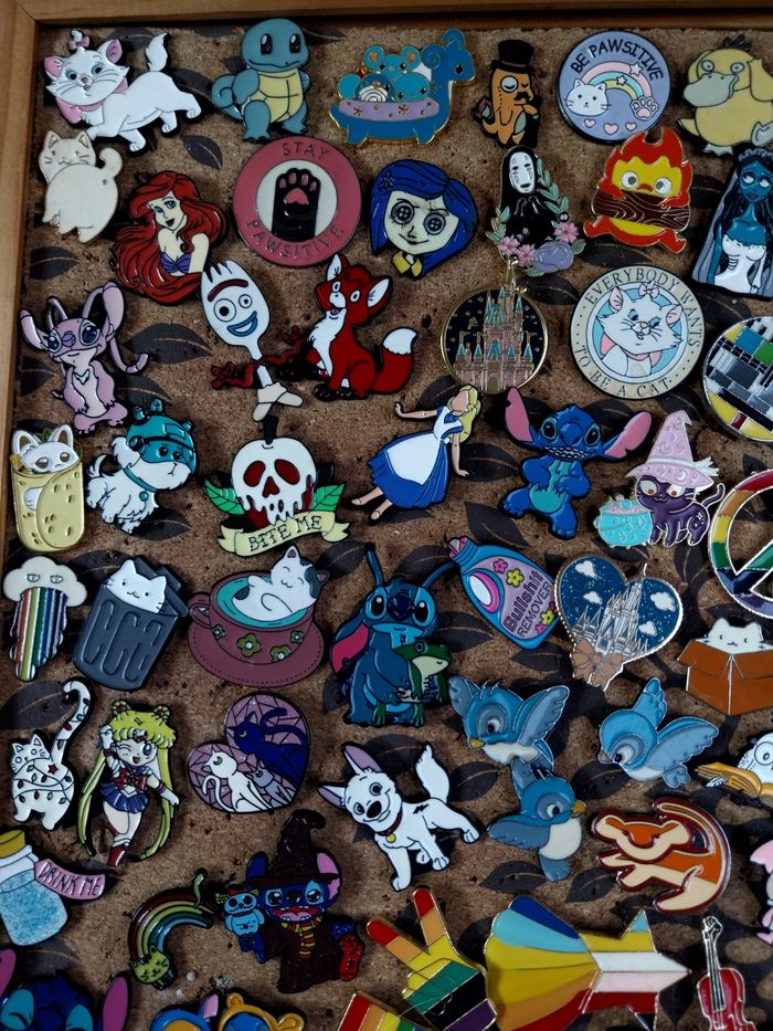 Pins 5€ piece, ghibli, disney, etc fantasy - photo numéro 6