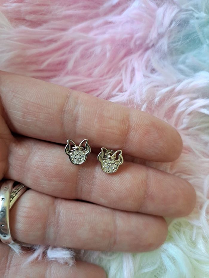Boucles d'oreilles minnie - photo numéro 5