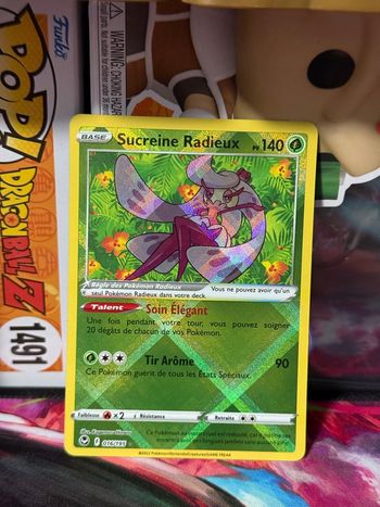 Pokémon Sucreine radieux 016/195 Tempête  argentée - EB.12