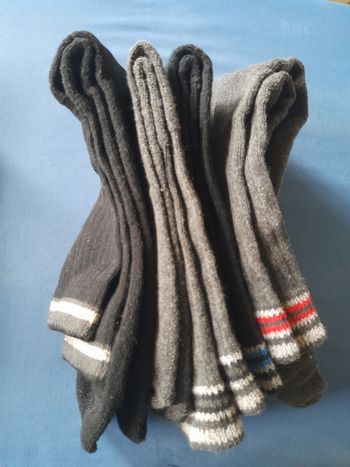 Lot de 4 paires de chaussettes, pointure 43-46