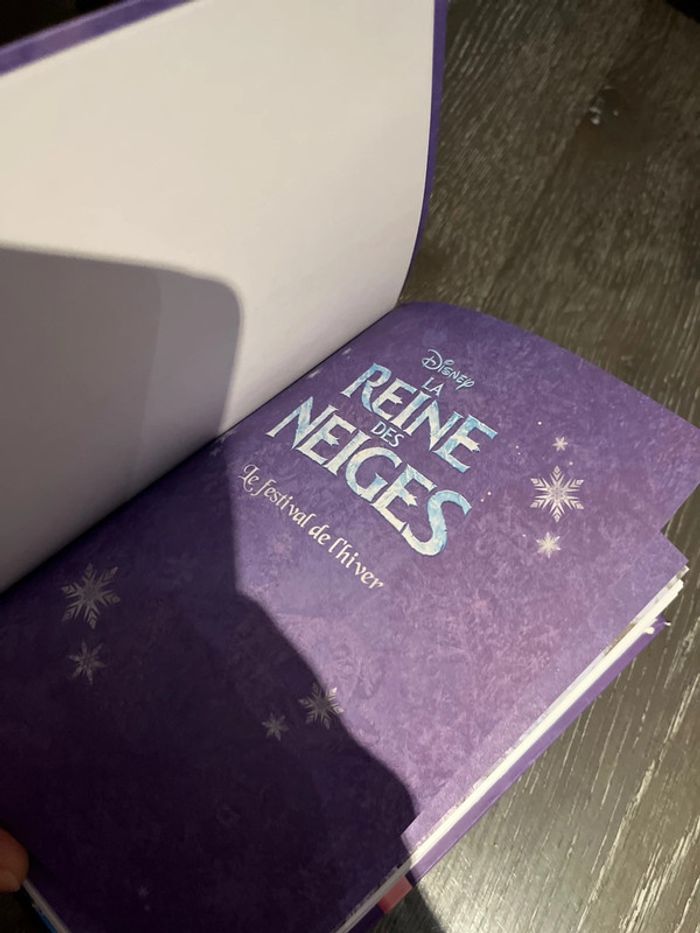Disney la reine de neige bibliothèque rose 6/8 ans - photo numéro 3