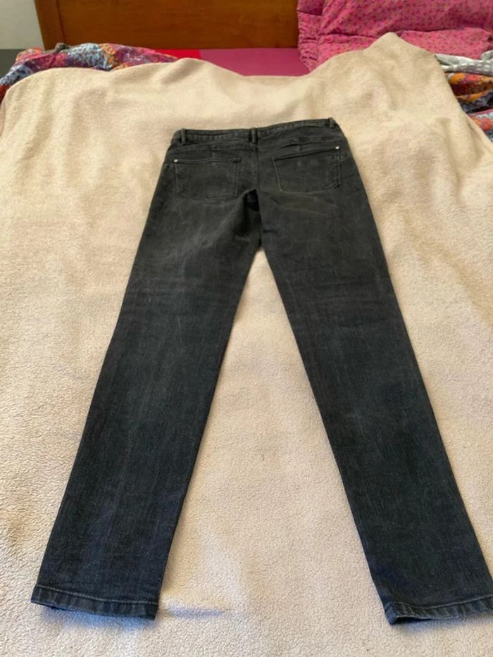 Pantalon jeans femme Denim style authentique 38 noir - photo numéro 3
