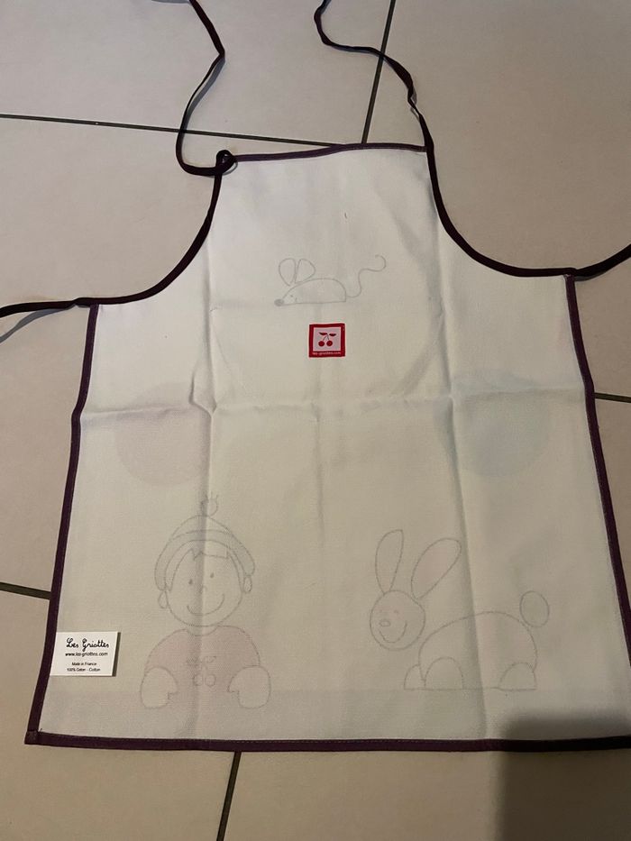 Tablier cuisine enfant les griottes - photo numéro 4