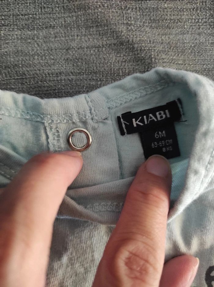 Pyjama léger Kiabi 6 mois - photo numéro 3