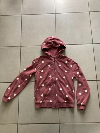 Sweat zippé kiabi 10 ans