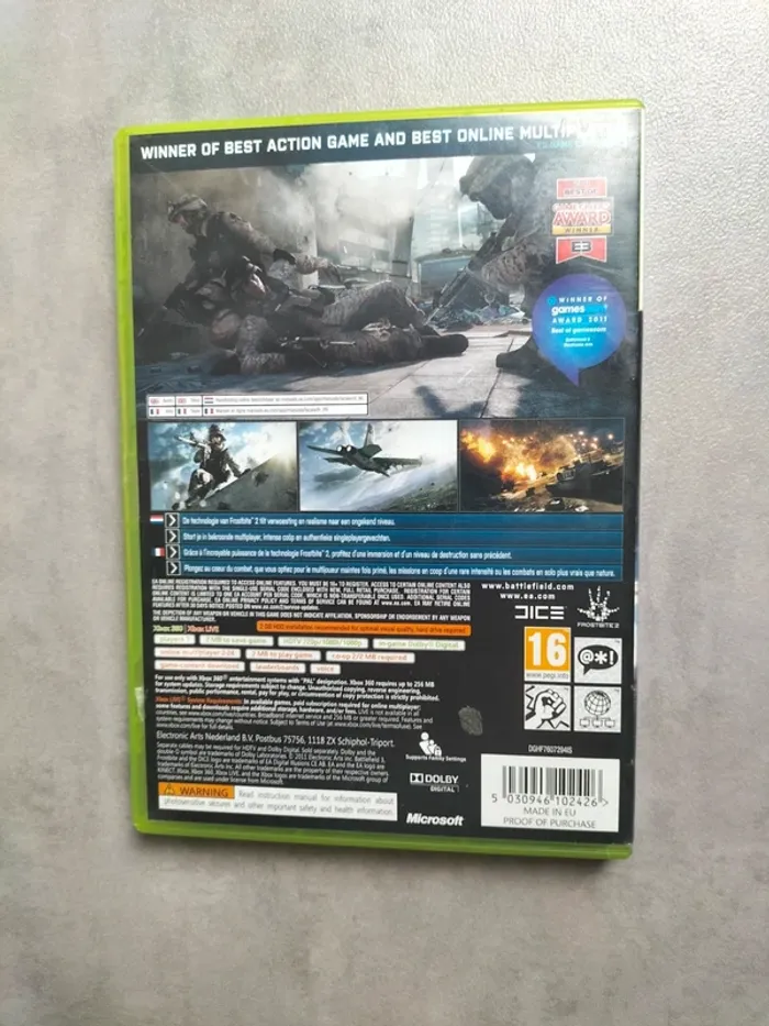 Jeu Xbox 360 – Battlefield 3 - photo numéro 2