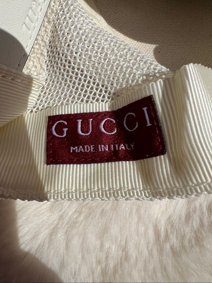 Casquette Gucci bleu - photo numéro 7