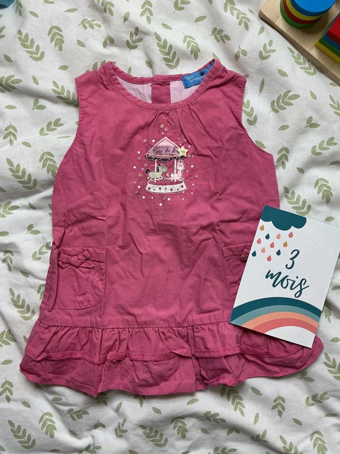 robe sans manches rose 3 mois tout simplement - photo numéro 2