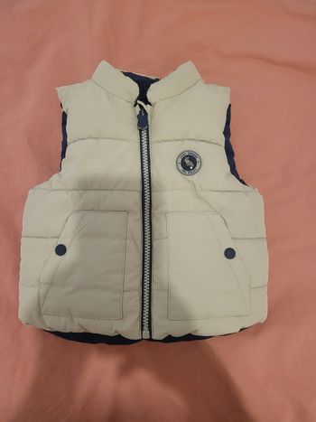 Doudoune sans manches 12 mois