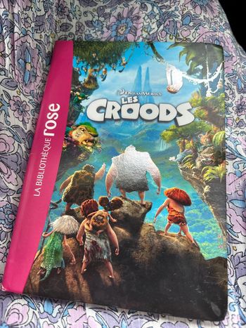 Livre enfant Les croods roman du film
