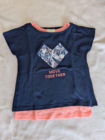 Tshirt sport 2 en 1 -4A - Vertbaudet