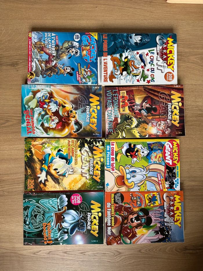 Lot 8 Mickey parade géant