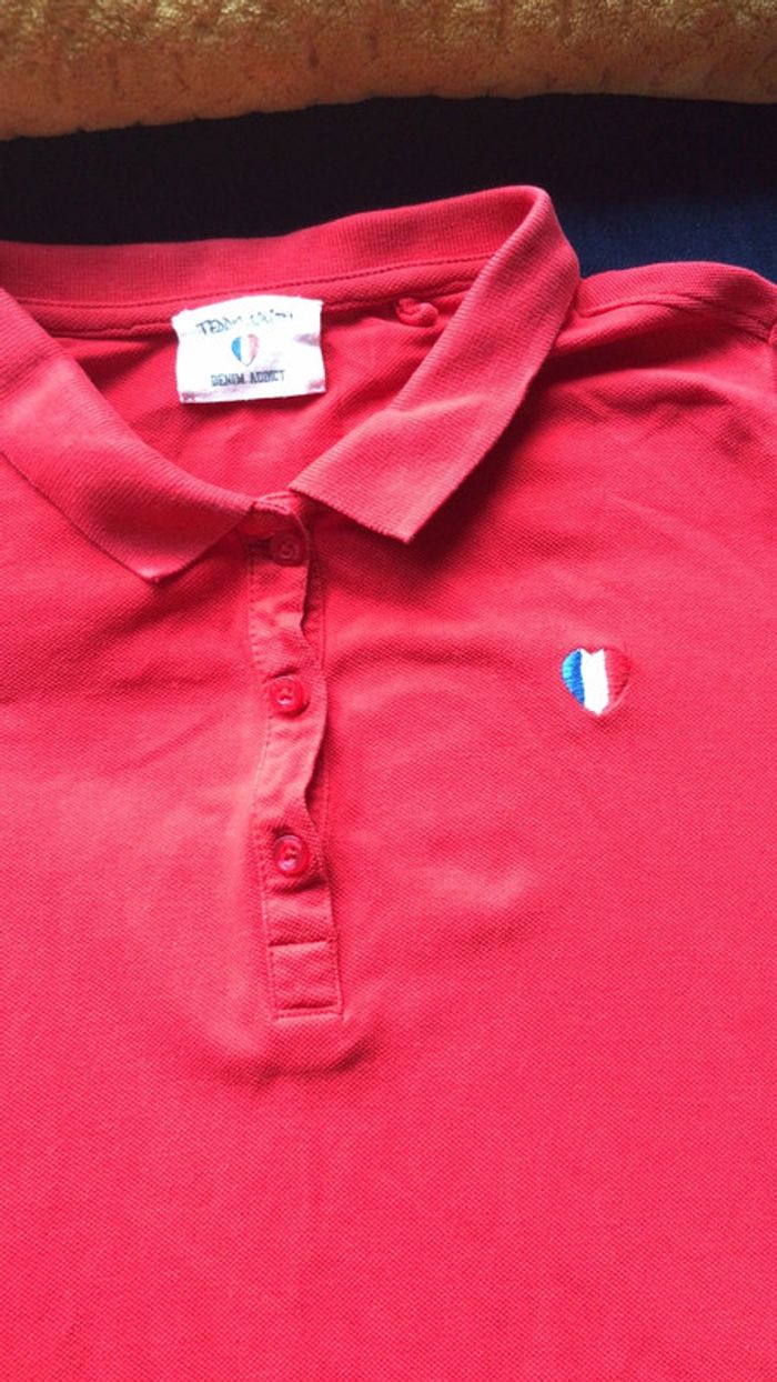 Teddy Smith robe polo rouge - photo numéro 2