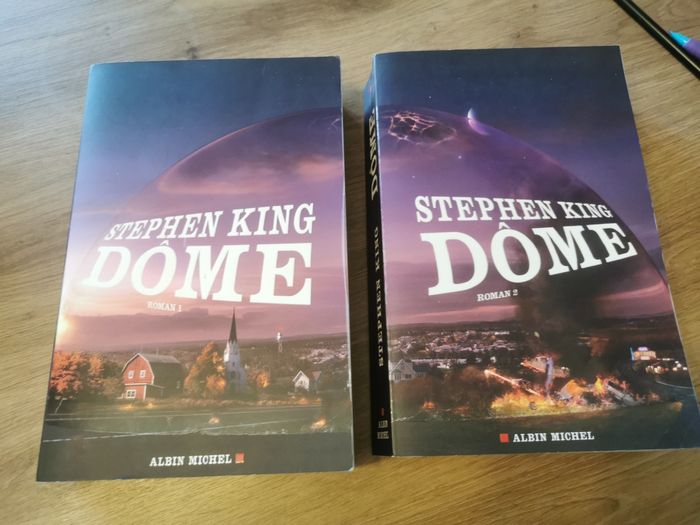 Lot des 2 tomes Dôme de Stephen King - photo numéro 1
