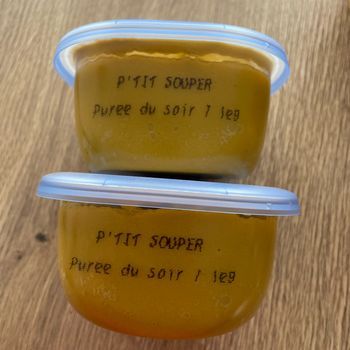 Lot 8 petits pots bébé
