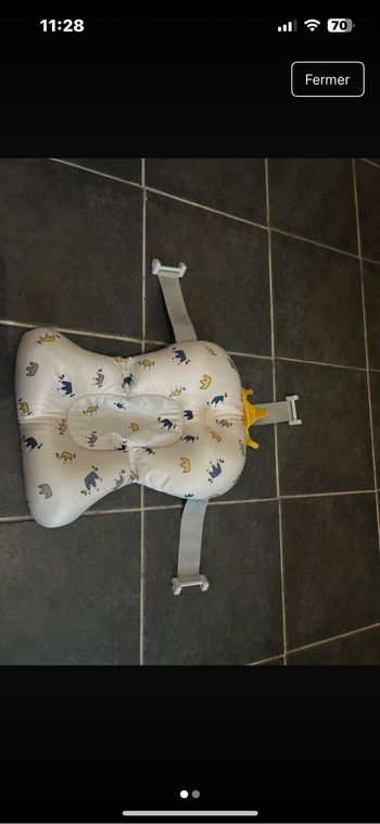 Coussin de bain bébé