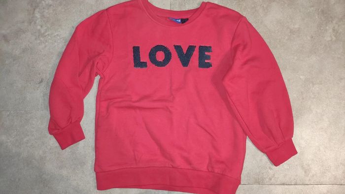 Pull rouge 4 6ans