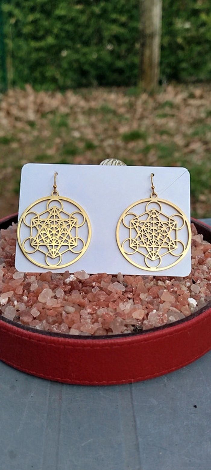 Boucles d'oreilles Metatron - photo numéro 2