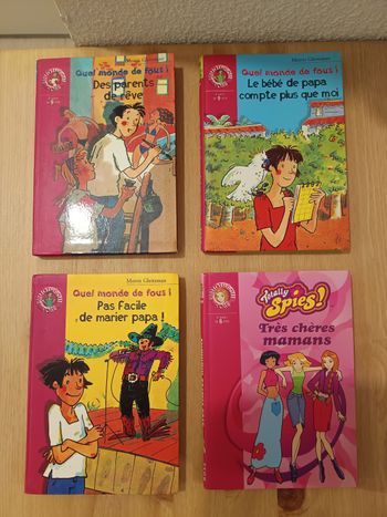 Lot de 4 livres jeunesse