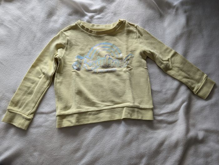 Sweat jaune Rainbow - 4A - Gémo