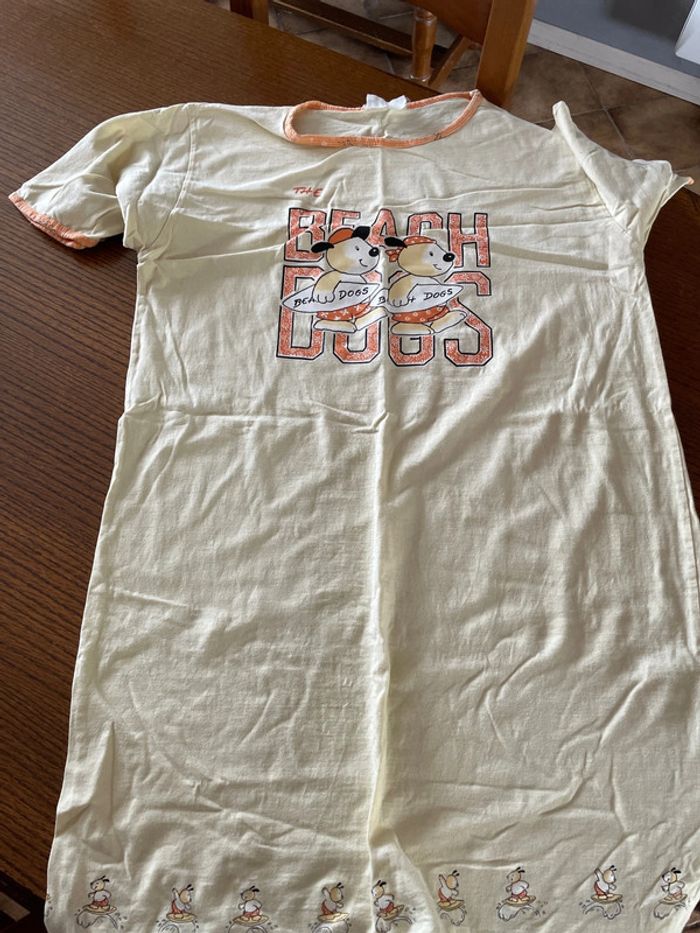 Chemise de nuit ou big teeshirt