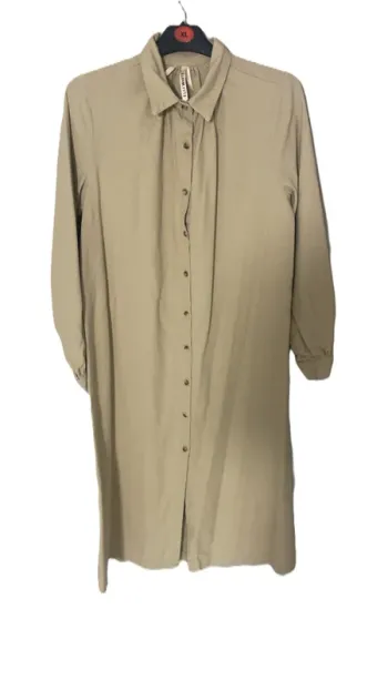 Robe-chemise Hangar 86 kaki clair – Taille L