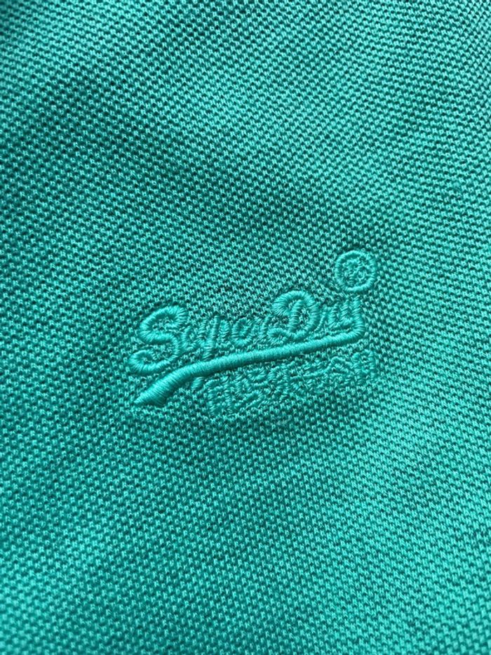 Polo Superdry vert - photo numéro 5