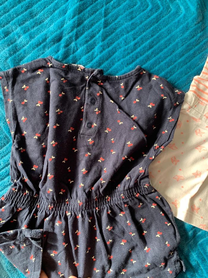 Lot 2 tee shirts tuniques 12 mois - photo numéro 6